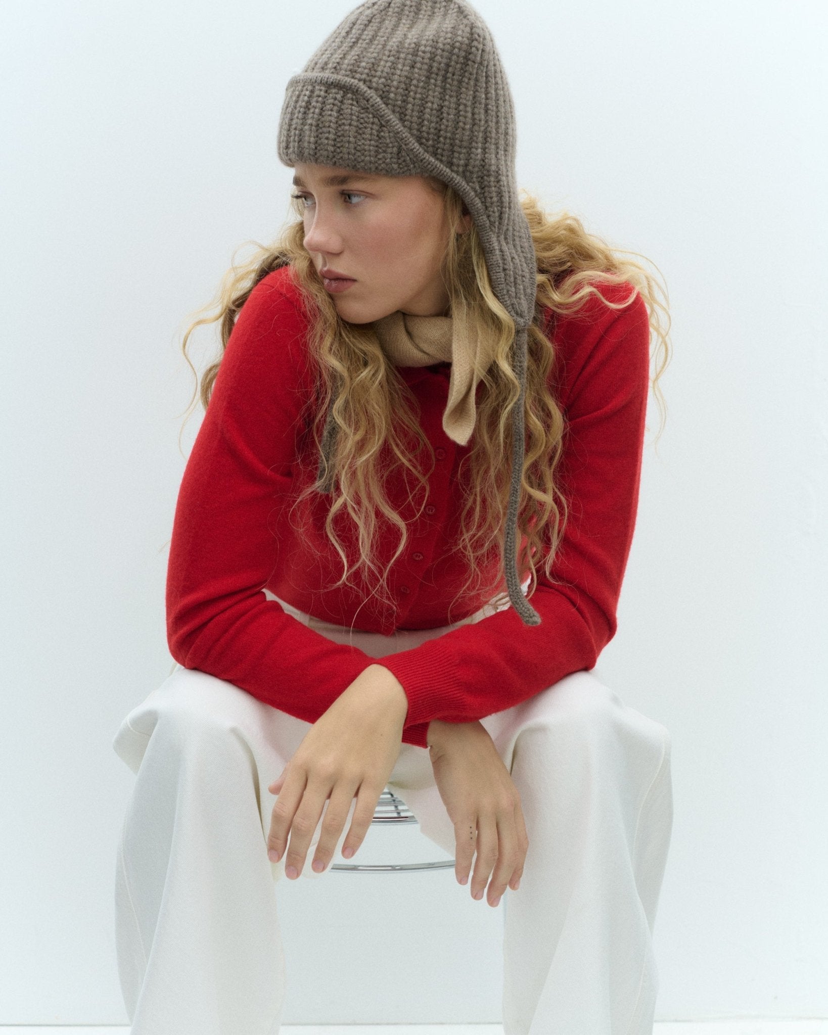 AVIATOR Mütze - taupe - LOVEM - mütze