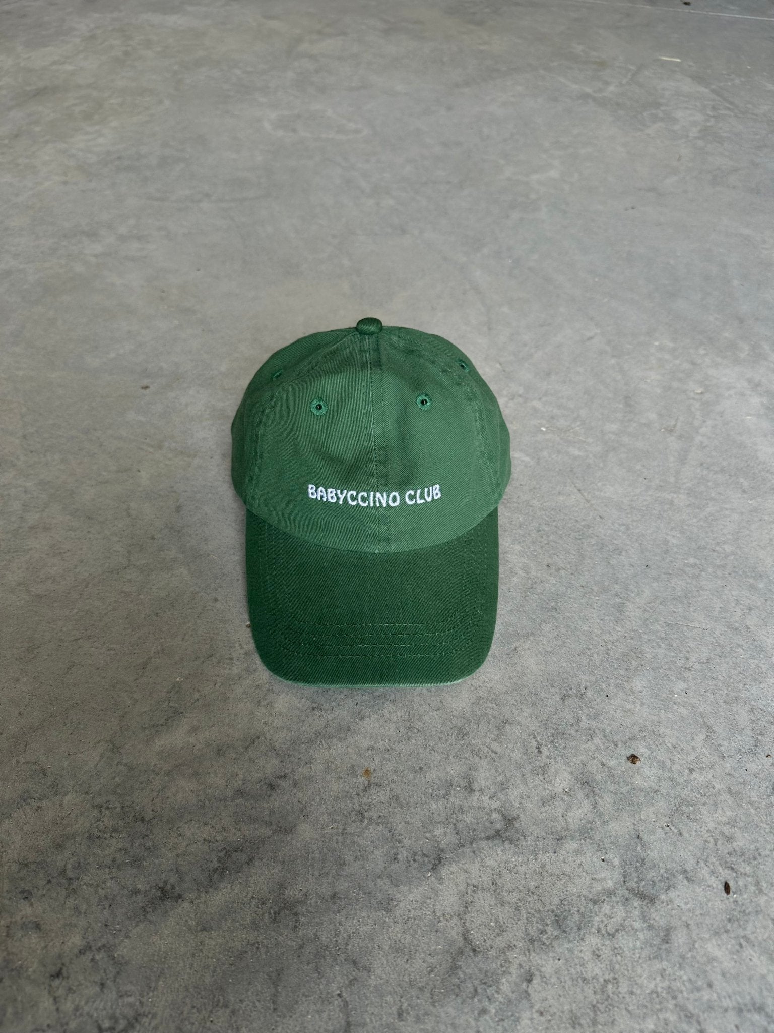 BABYCCINO CLUB Kids Cap grün - LOVEM - Kids Cap