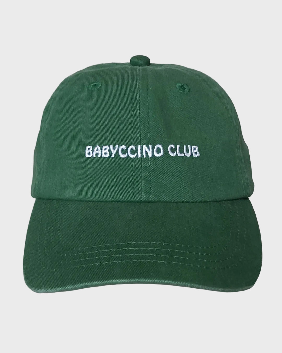 BABYCCINO CLUB Kinder Cap grün - LOVEM - Kids Cap