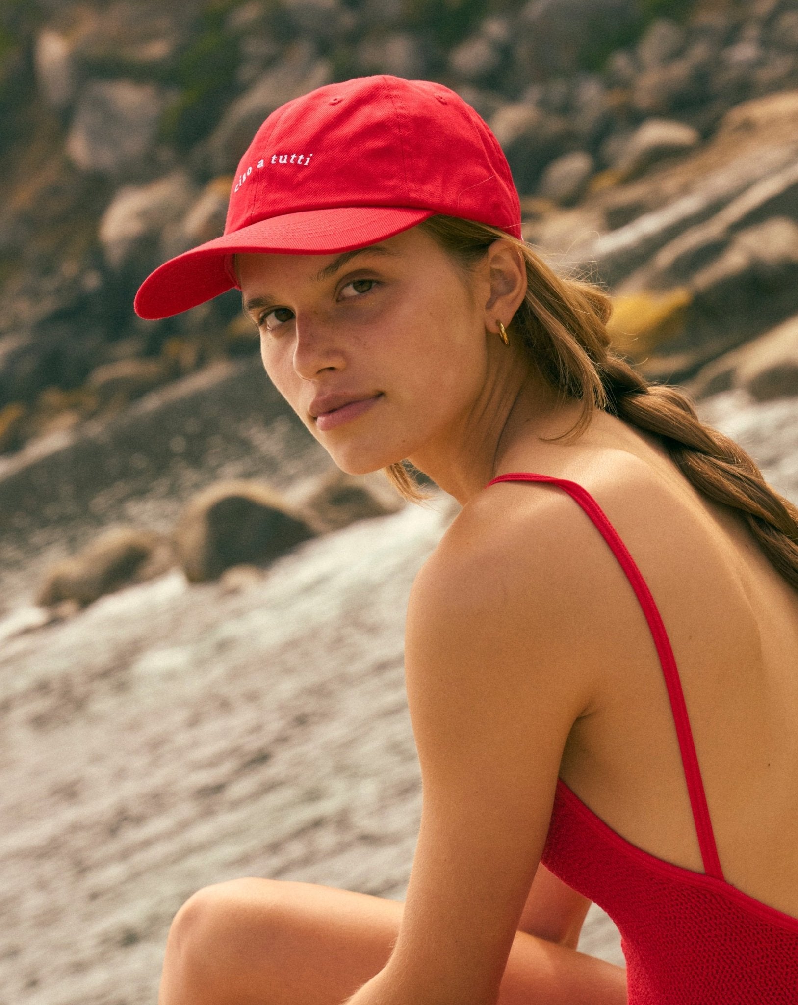 CIAO A TUTTI red - LOVEM - cap