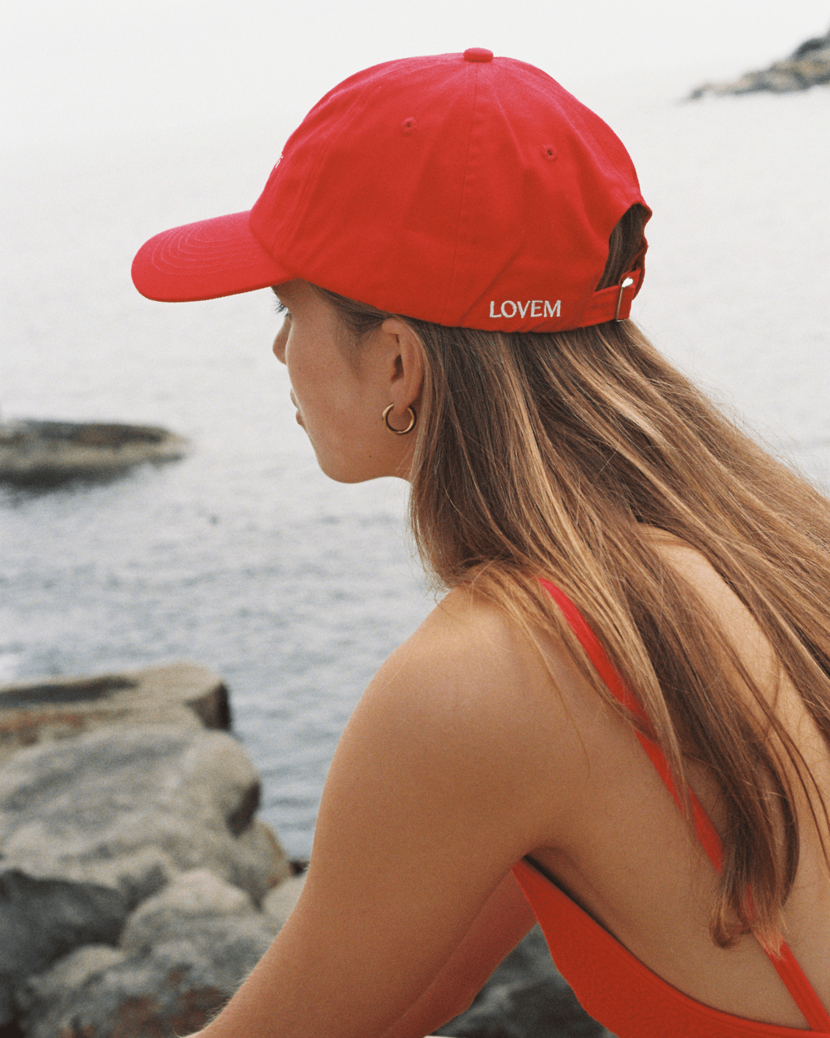 CIAO A TUTTI red - LOVEM - cap