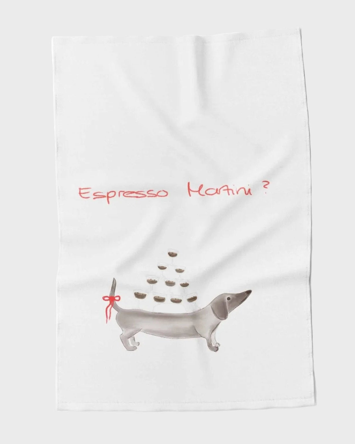 DACKEL ESPRESSO MARTINI Geschirrtuch - LOVEM - Geschirrtuch