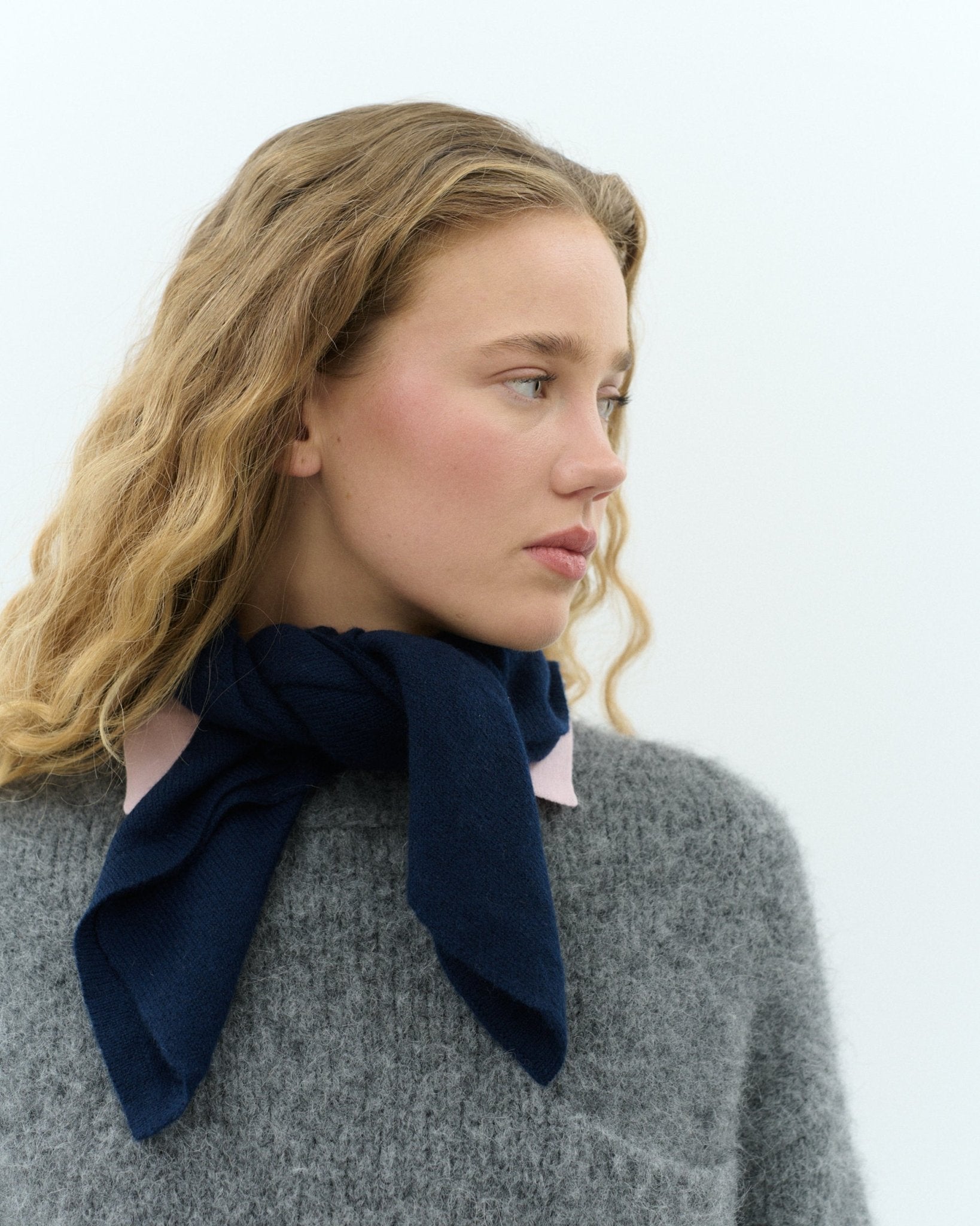 Mini Scarf - dunkelblau - LOVEM - mütze