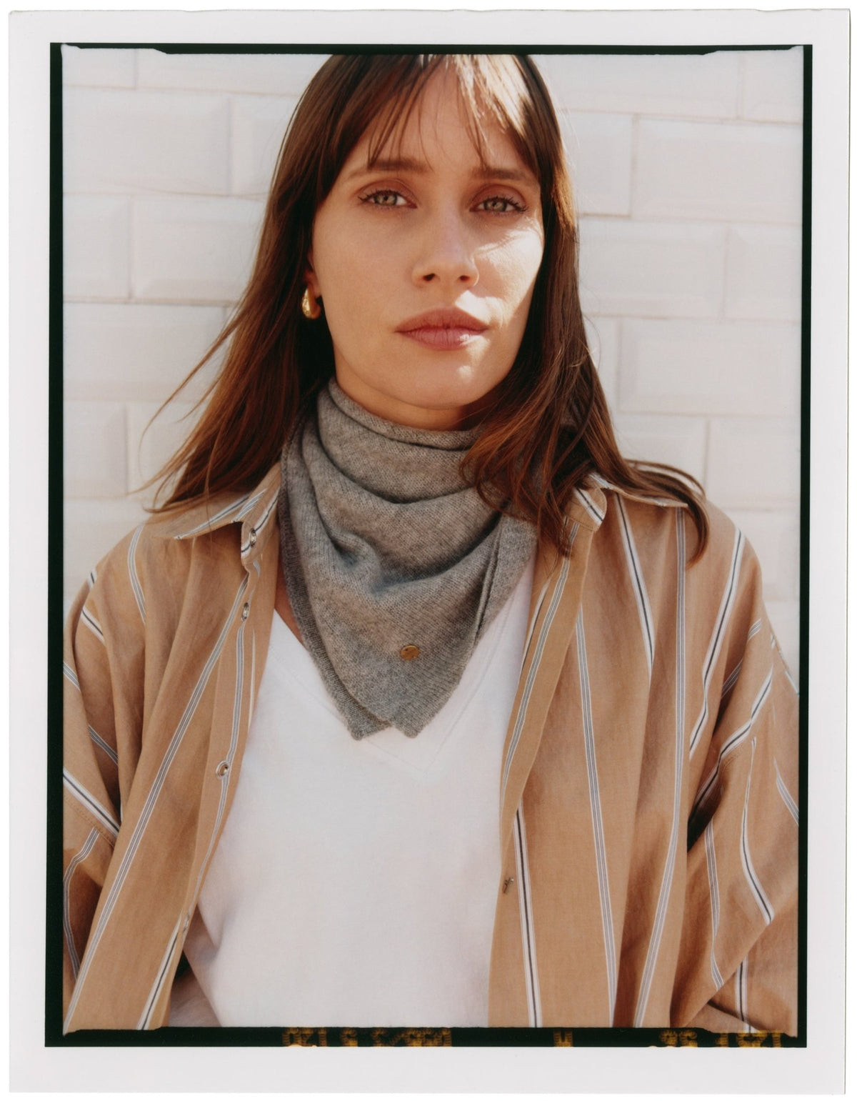 MINI SCARF - grau - LOVEM - Cashmere > Mini Scarf
