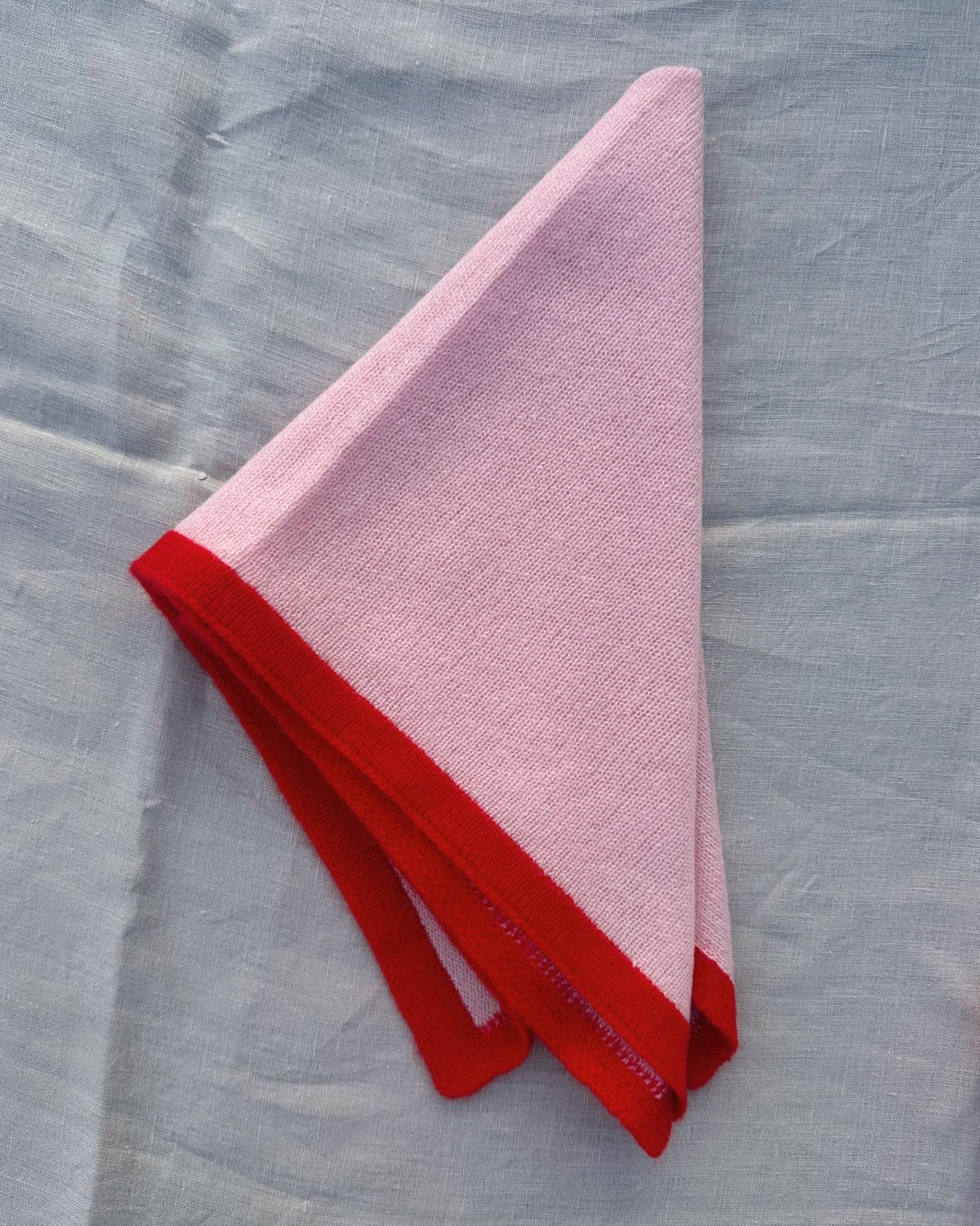 Mini Scarf - rosa / rot - LOVEM - mütze
