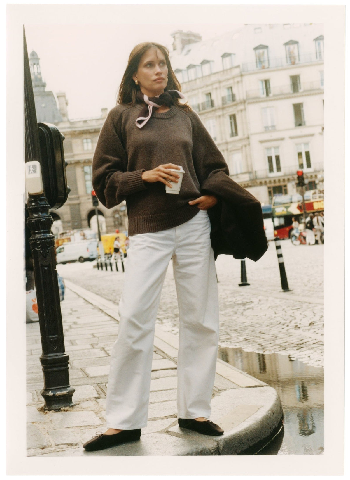 MINI SCARF - rotbraun / rosa - LOVEM - Cashmere > Mini Scarf