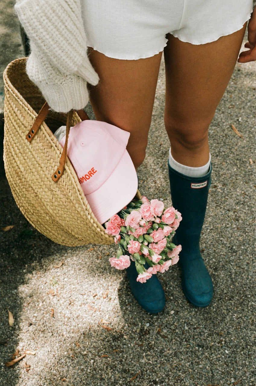 AMORE Cap rosa