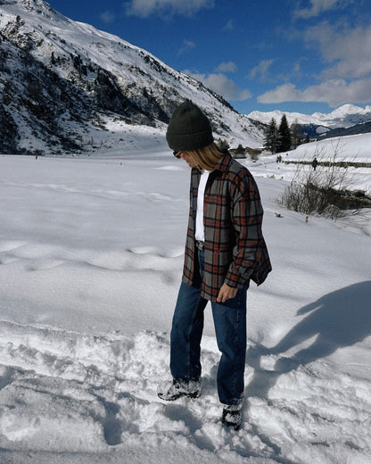 AMI Mütze aus Kaschmir - dunkelgrün - LOVEM - mütze