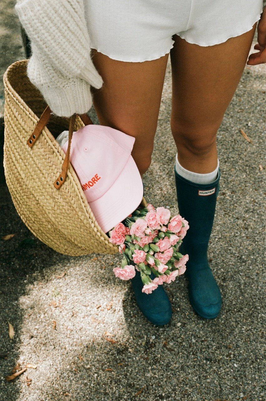 AMORE Cap rosa - LOVEM - cap