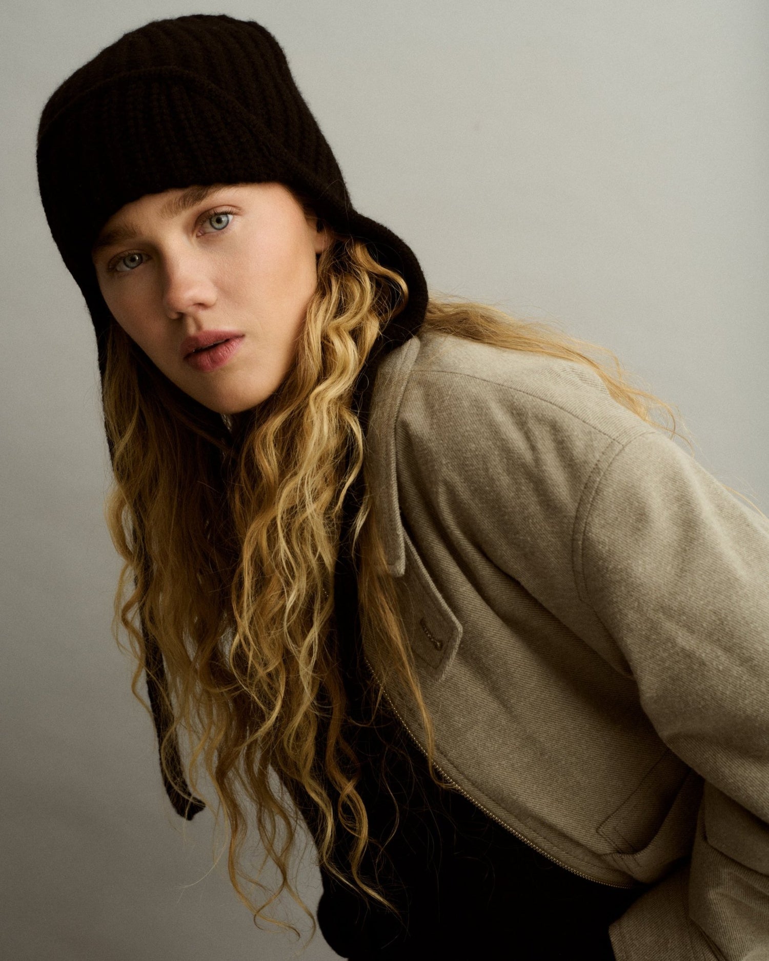 AVIATOR Mütze - schwarz - LOVEM - mütze