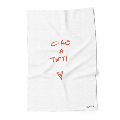 CIAO A TUTTI Geschirrtuch - LOVEM - Geschirrtuch