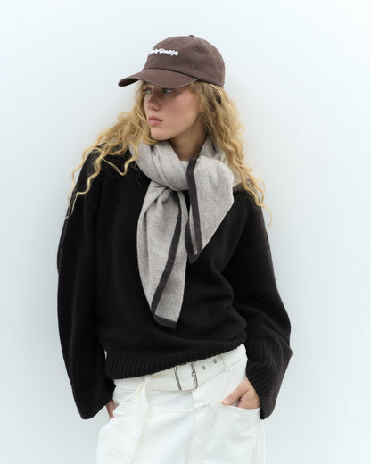 LOLA STOLA - grau / taupe - LOVEM - mütze