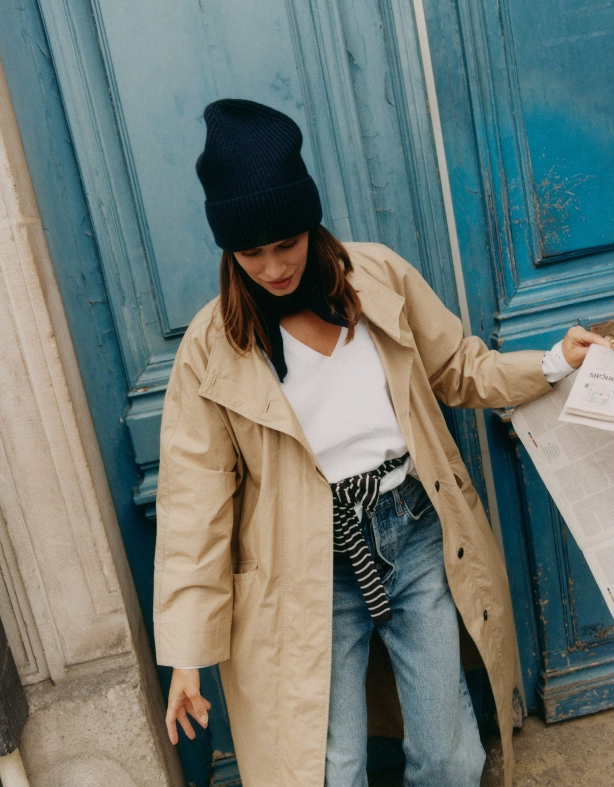 Mini Scarf - dunkelblau - LOVEM - Cashmere > Mini Scarf