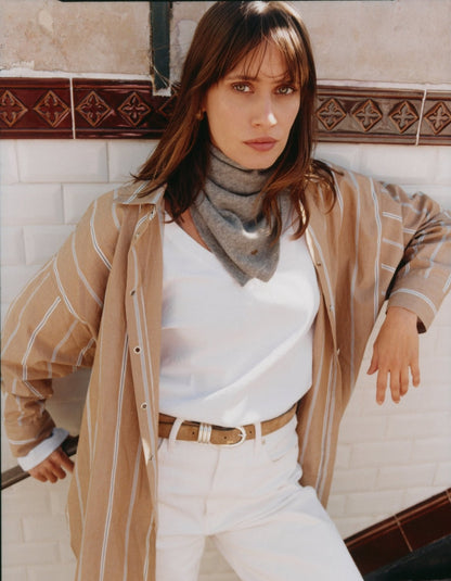 MINI SCARF - grau - LOVEM - Cashmere > Mini Scarf