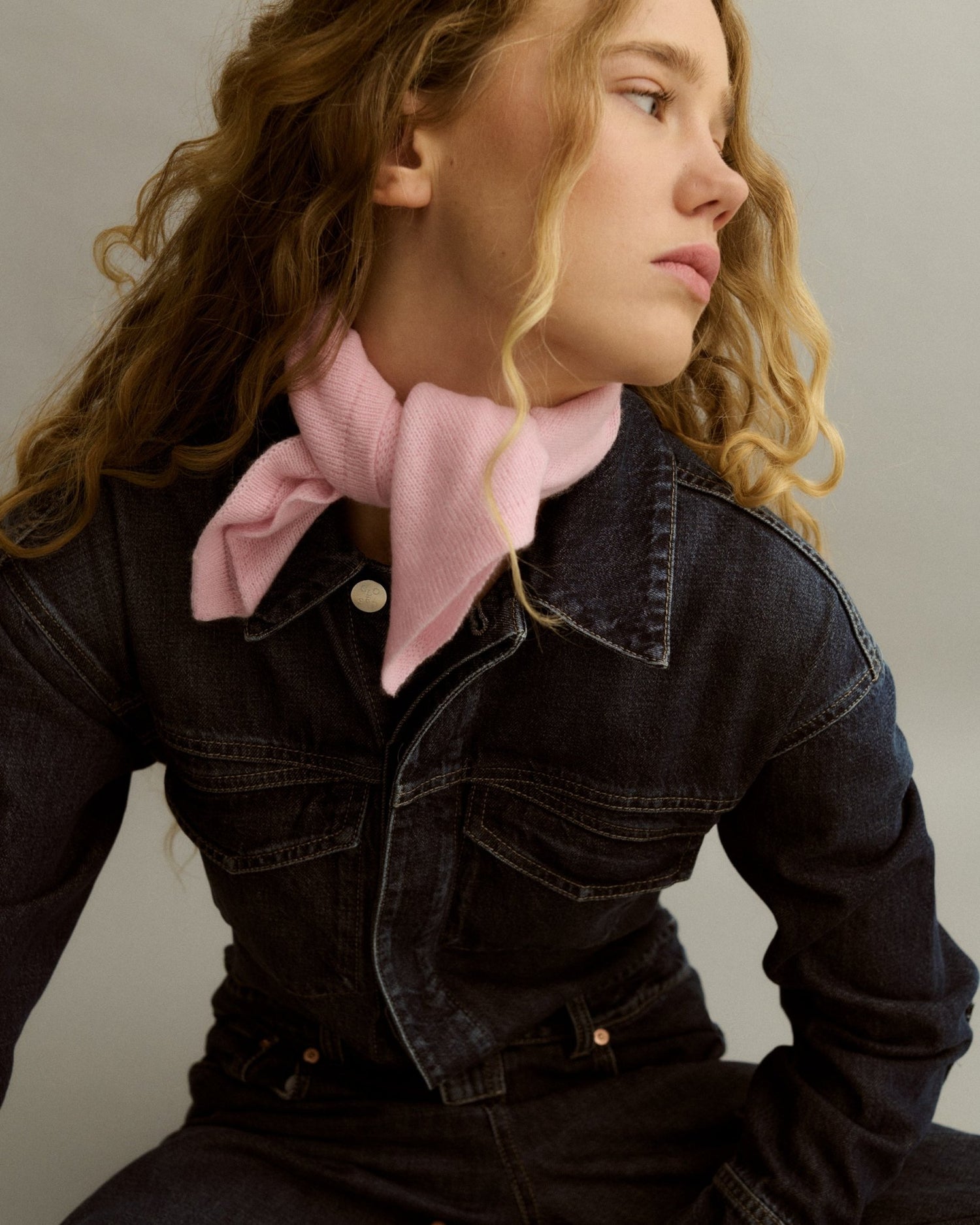 MINI SCARF - rosa - LOVEM - mütze