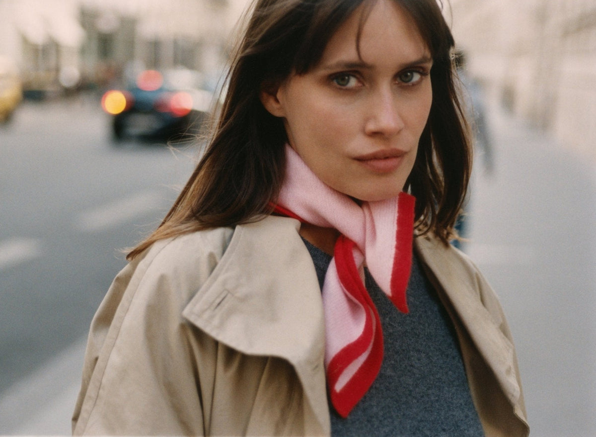 MINI SCARF - rosa / rot - LOVEM - Cashmere > Mini Scarf