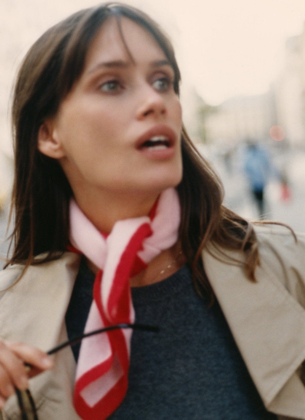 MINI SCARF - rosa / rot - LOVEM - Cashmere > Mini Scarf