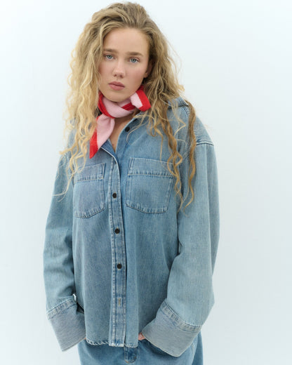 MINI SCARF - rosa / rot - LOVEM - mütze