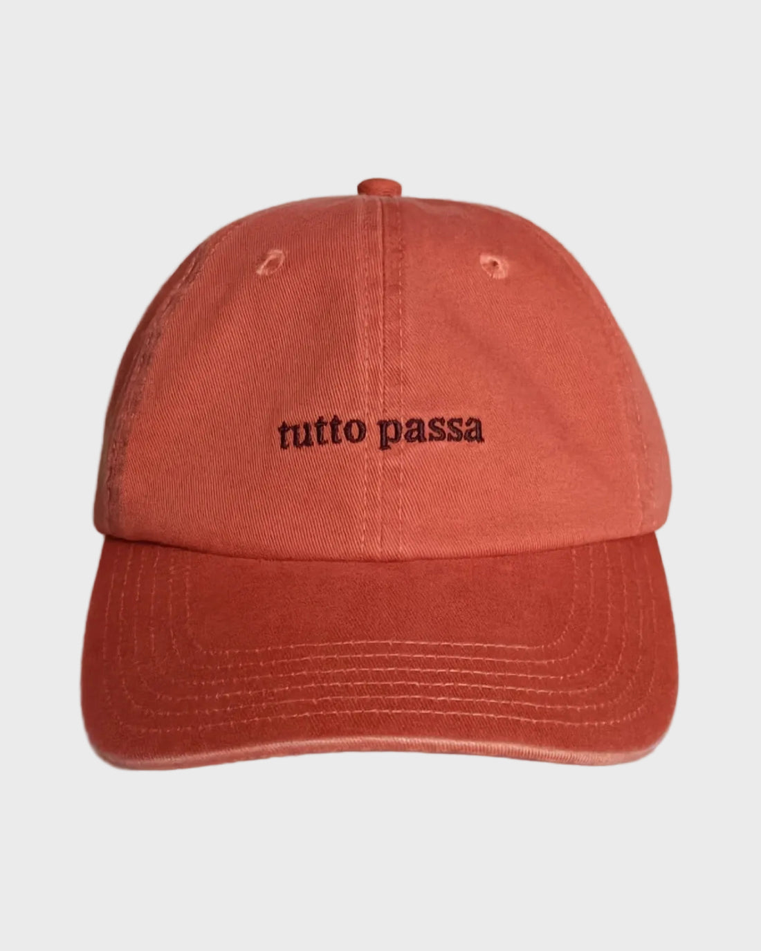 TUTTO PASSA orange Cap - LOVEM - cap