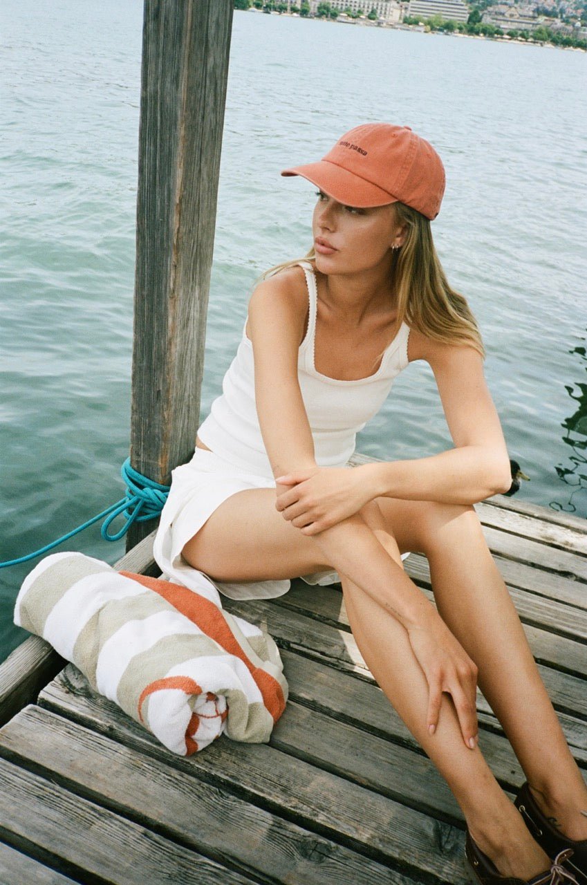 TUTTO PASSA orange Cap - LOVEM - cap