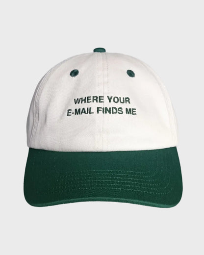WHERE YOUR EMAIL FINDS ME Cap - LOVEM - cap